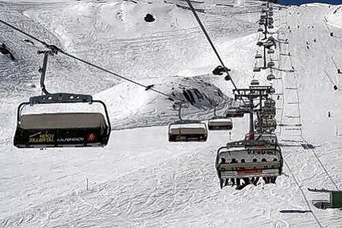 Der Sessellift im Hochzillertal