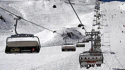 Der Sessellift im Hochzillertal Der Sessellift im Hochzillertal