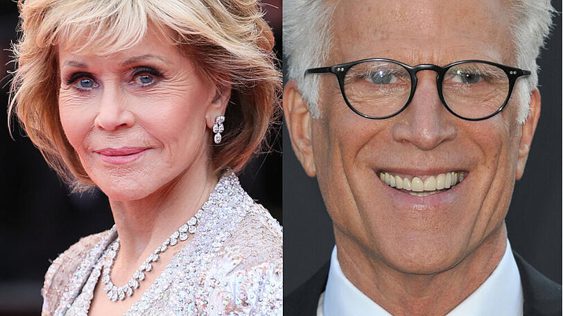 Jane Fonda und Ted Donson lassen sich für den Klimaschutz festnehmen