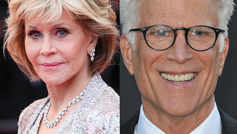 Jane Fonda und Ted Donson lassen sich für den Klimaschutz festnehmen Jane Fonda und Ted Donson lassen sich für den Klimaschutz festnehmen