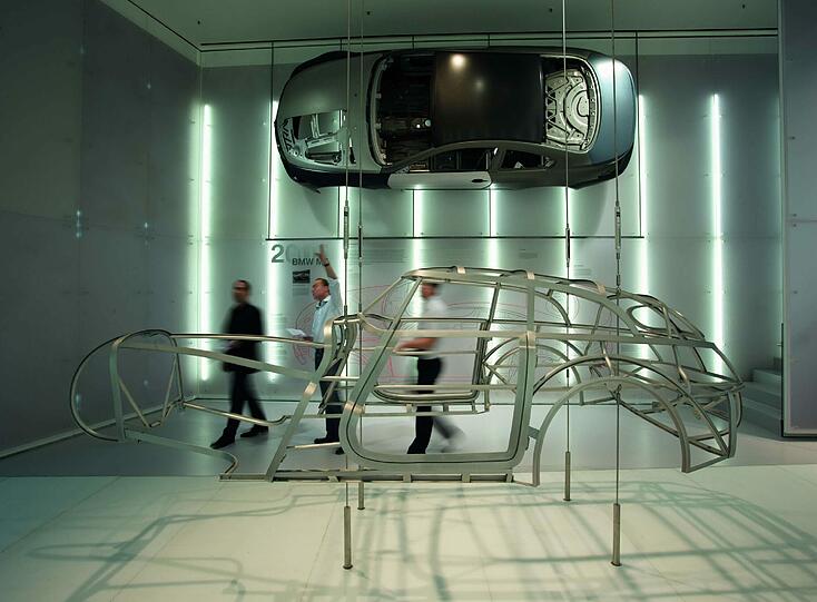 Ein Aktionstag am 6. April im BMW Museum widmet sich dem Thema Leichtbau.
