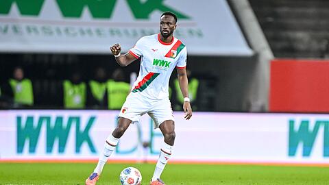 Chrislain Matsima steht dem FC Augsburg bald wieder zur Verfügung. (Archivbild) Chrislain Matsima steht dem FC Augsburg bald wieder zur Verfügung. (Archivbild)
