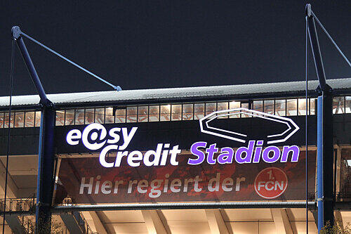 Der Streit ums Namensrecht fürs Nürnberger Stadion läuft aus dem Ruder.