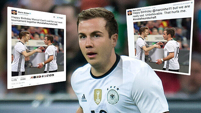 Mario Götze: Verfangen im Social-Media-Dschungel... Mario Götze: Verfangen im Social-Media-Dschungel...