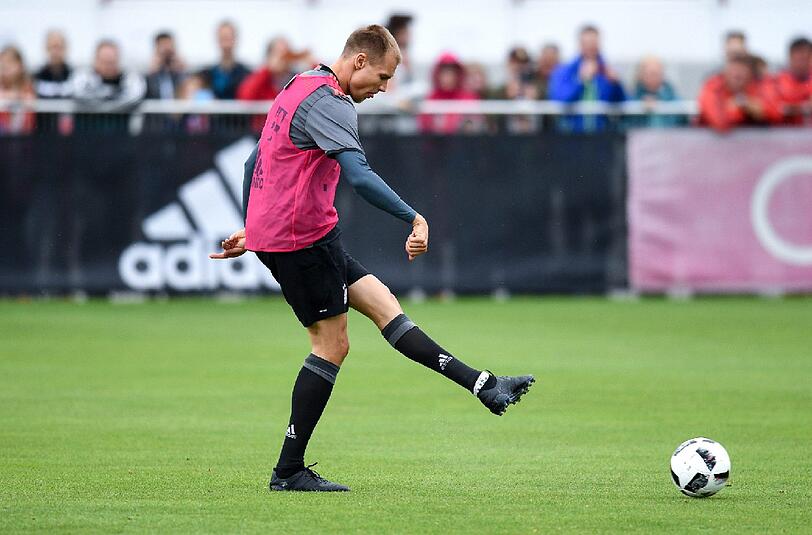 Holger Badstuber arbeitet an seinem Comeback für den FC Bayern.