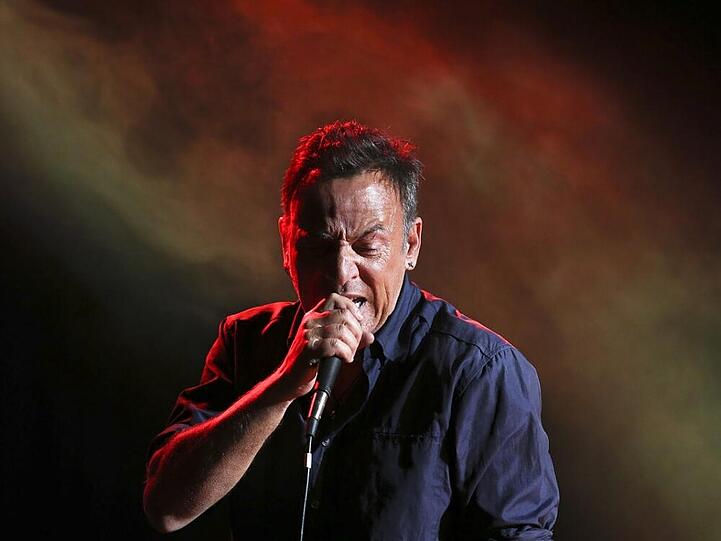 Bruce Springsteen bei einem Auftritt im November in New York