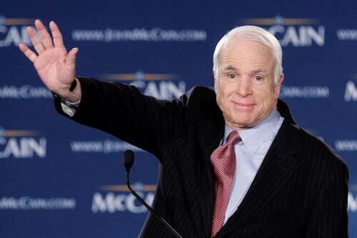 Hat noch keinen Gegner: John McCain.