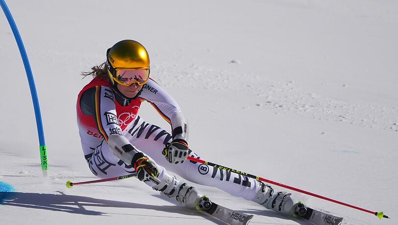 Lena Dürr aus Deutschland in Aktion.