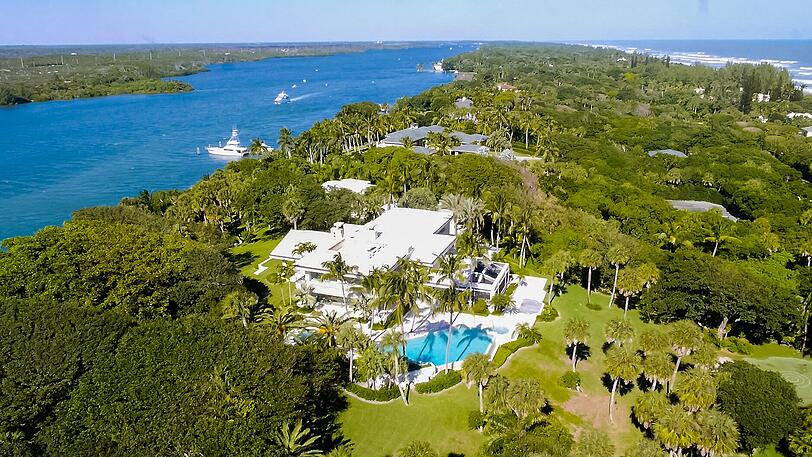 Die Villa von Horst Brandstätter in Florida