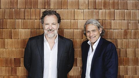 Christian Gerhaher und sein ständiger Klavier-Partner Gerold Huber (rechts).