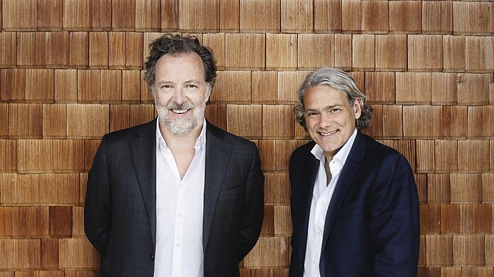 Christian Gerhaher und sein ständiger Klavier-Partner Gerold Huber (rechts).