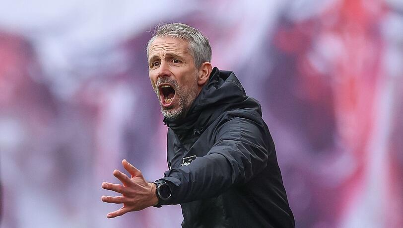 Leipzigs Trainer Marco Rose trifft mit RB in dieser Woche zweimal auf Freiburg.