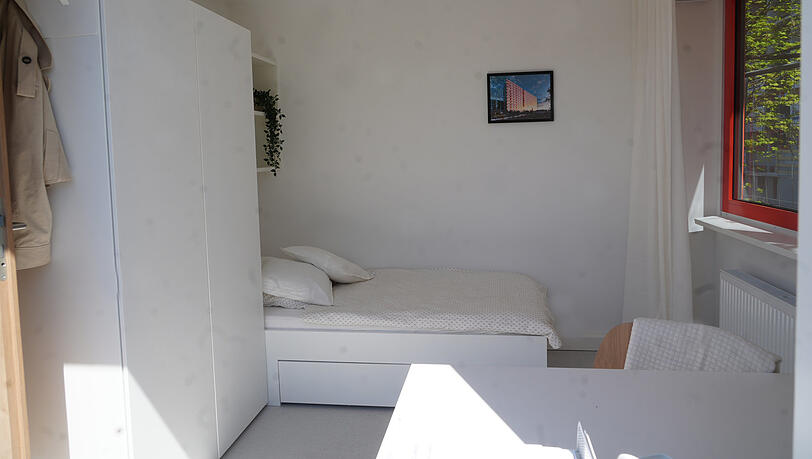 Aktueller Mietpreis f&uuml;r die Studentenapartments: 300 Euro kalt.