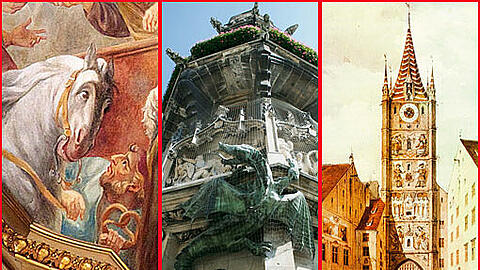Drachen, Hexen, Heilige: Drei Münchner Sagen und Mythen, die Sie vielleicht nicht kennen: