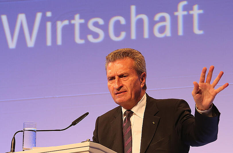 EU-Kommissar Günther Oettinger.