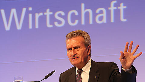 EU-Kommissar Günther Oettinger.