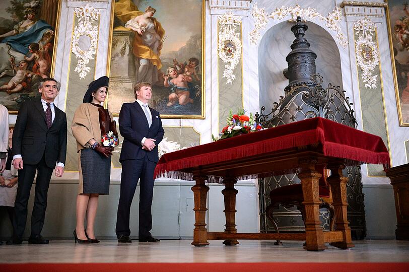 Königin Máxima und König Willem-Alexander der Niederlande in Lübeck