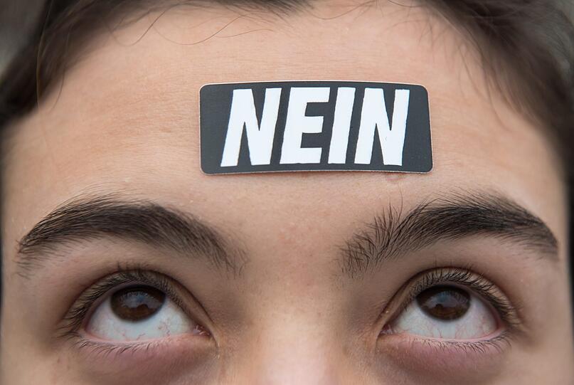 Die Schüler-Demo für Klimaschutz vor der Ludwig-Maximilians-Universität