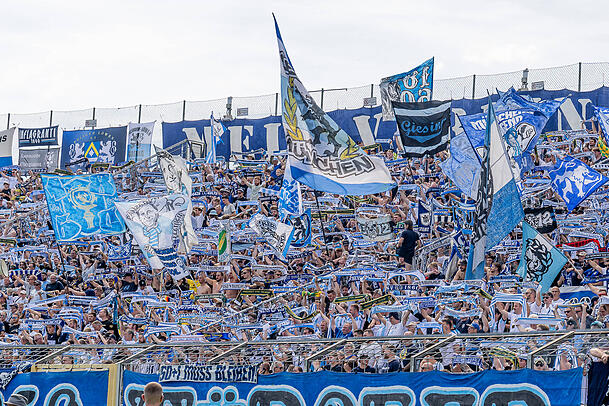 Werden demn&auml;chst Post von Liebig bekommen: Die Fans des TSV 1860.