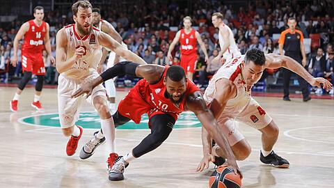 Der FC Bayern gewann im Audi Dome klar mit 78:64 (42:34).