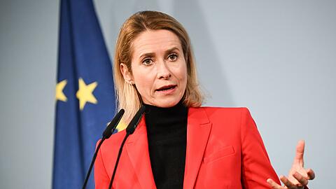 Eine Sprecherin von Kaja Kallas stellte klar, dass die EU-Staaten im Fall eines gewaltsamen Konflikts in der Pflicht stehen k&ouml;nnten. (Archivbild)