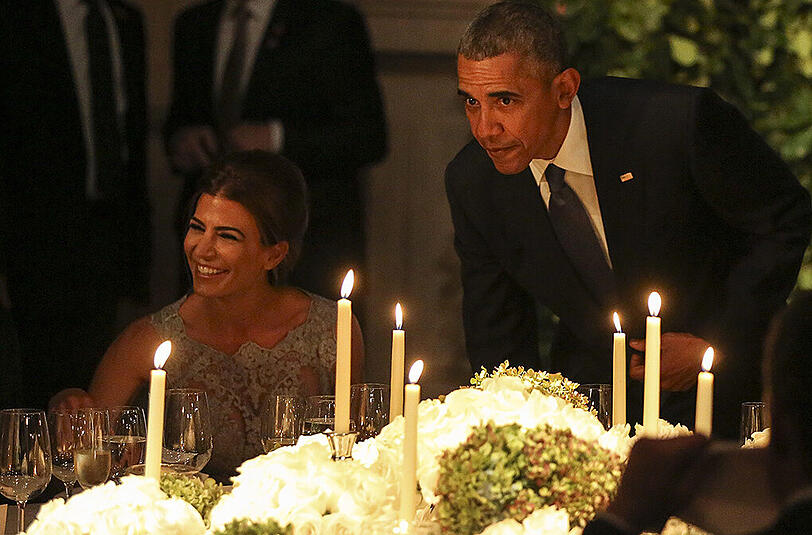 Sehen Sie hier weitere Bilder vom Bankett und Tango-Auftritt des US-Präsidenten in Argentinen.