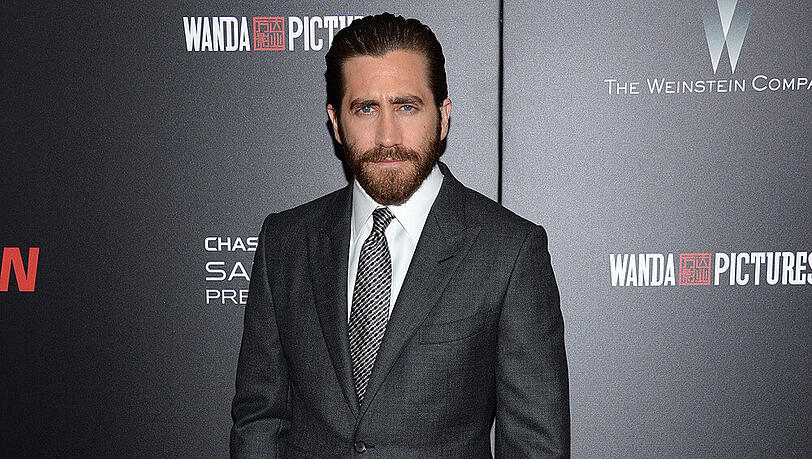 Für seinen neuen Film "Southpaw" ist Jake Gyllenhaal im Moment viel unterwegs, hier zum Beispiel bei der Premiere in New York Für seinen neuen Film "Southpaw" ist Jake Gyllenhaal im Moment viel unterwegs, hier zum Beispiel bei der Premiere in New York