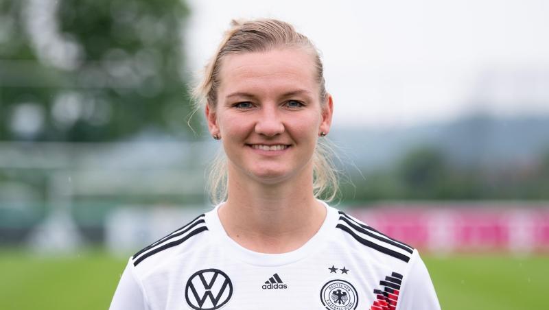 Alexandra Popp geht entspannt in ihre dritte WM. Alexandra Popp geht entspannt in ihre dritte WM.