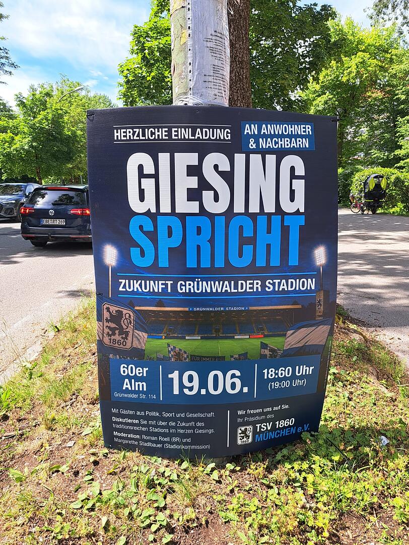 Am 19. Juni findet eine Diskussionsrunde zum Thema Grünwalder Stadion und dessen Zukunft statt. Am 19. Juni findet eine Diskussionsrunde zum Thema Grünwalder Stadion und dessen Zukunft statt.
