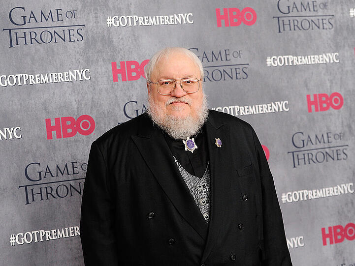 George R.R. Martin bei der Premiere der vierten Staffel von "Game of Thrones"