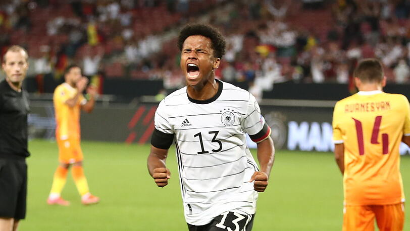 Tor beim DFB-Debüt: Stürmer Karim Adeyemi.