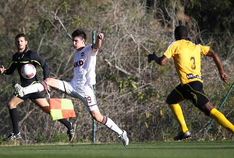 Sehen Sie hier weitere Bilder vom Testspiel zwischen dem 1. FC Nürnberg und Sporting Lokeren.