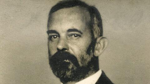 Angelo Knorr um das Jahr 1918: Damals lebte er bereits in Berlin, und war nicht mehr Vorstandsvorsitzender des FC Bayern.