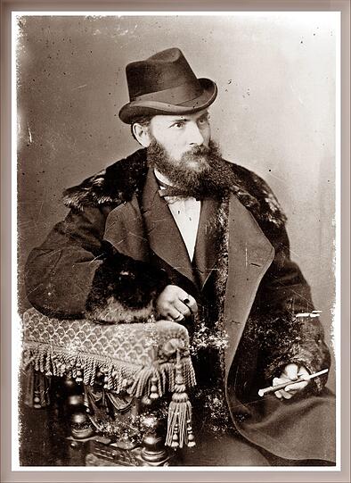Georg Stuffler, Patriarch der Familie, lebt bis zu seinem Tod 1899 in der Praterstraße.