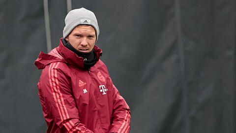 Julian Nagelsmann und der FC Bayern treffen im Achtelfinale der Champions League auf Salzburg. (Archivbild)