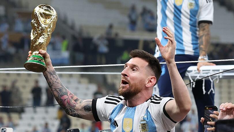 Lionel Messi ist endliche Weltmeister.