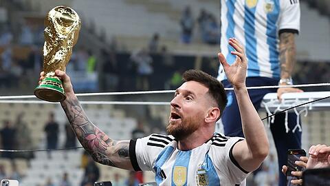 Lionel Messi ist endliche Weltmeister.