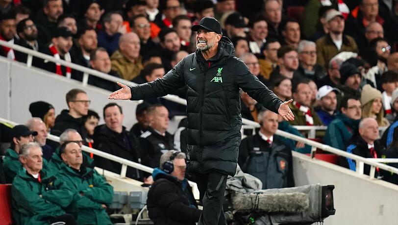 Nimmt die Niederlage gegen FC Arsenal sportlich: Liverpool-Coach Jürgen Klopp.