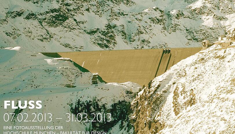 Ein Ausschnitt aus dem Plakat zur Ausstellung "Fluss".