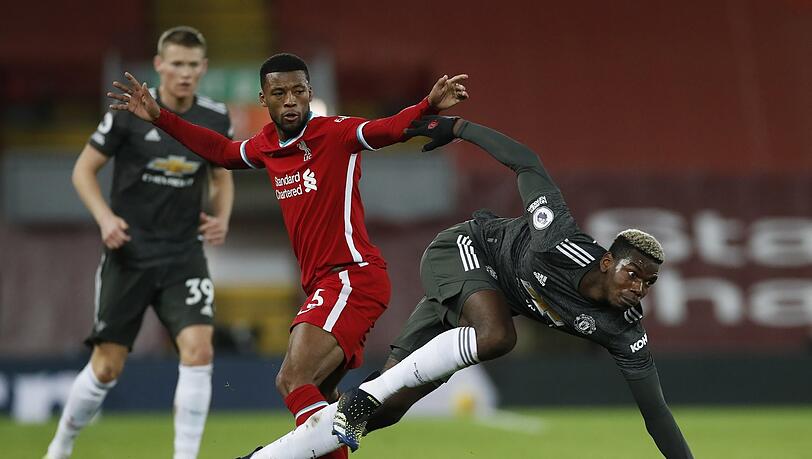 Im Bayern-Visier: Georginio "Gini" Wijnaldum (M.) vom FC Liverpool