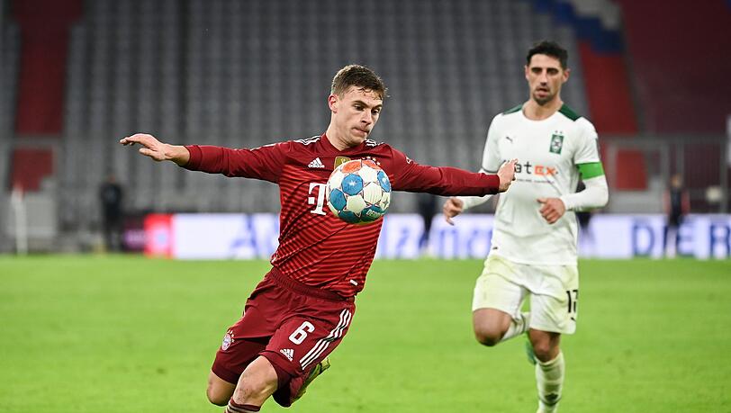 Münchens Joshua Kimmich in Aktion.