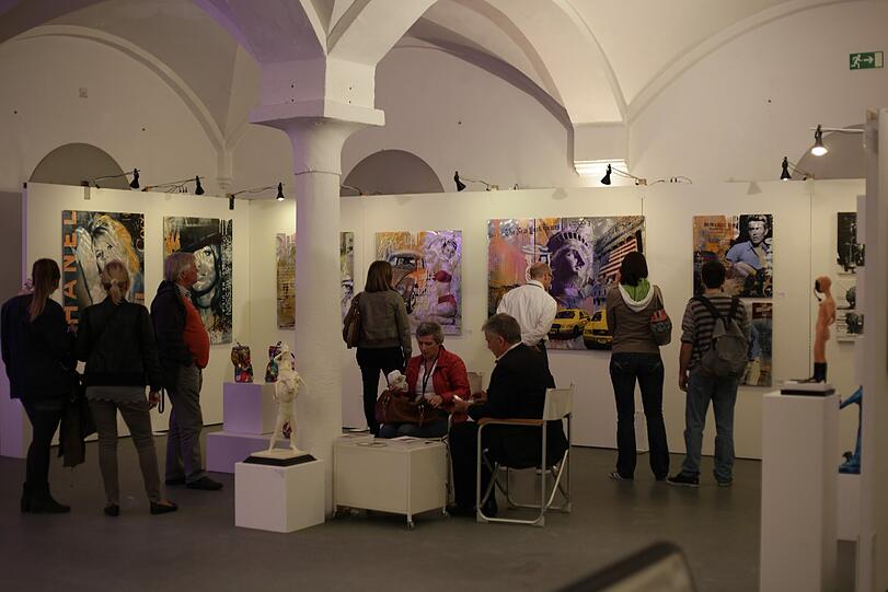 Stroke Art Fair: So bunt ist die Kunstmesse.