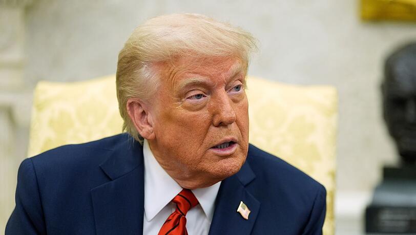 Trump will in den nächsten Tagen mehr über eine mögliche Vereinbarung zur Ukraine sagen. (Archivbild)