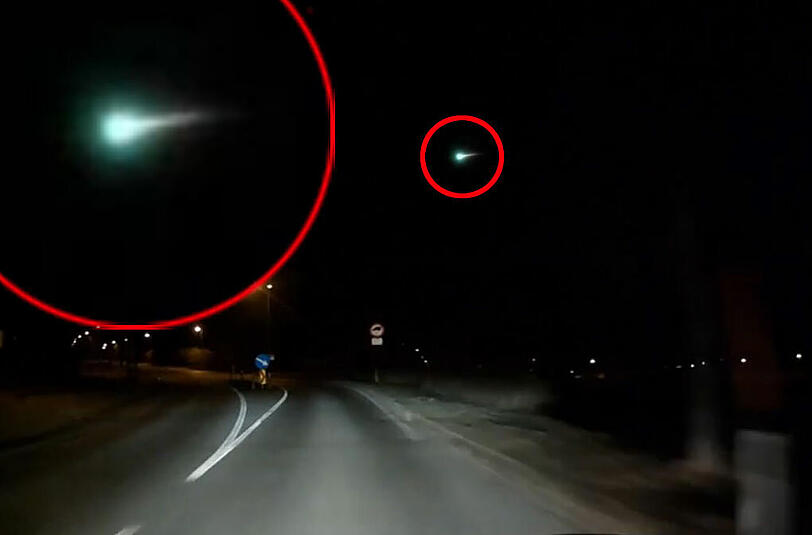 Experten wollen über den Meteor aufklären.
