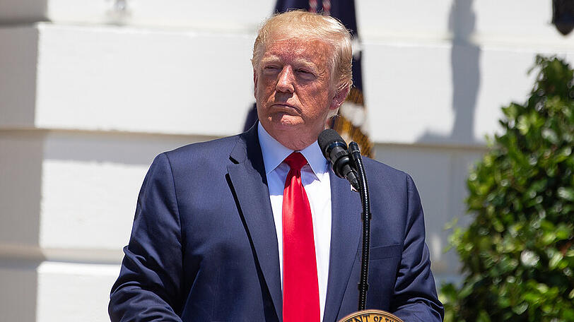 US-Präsident Donald Trump soll "bei bester Gesundheit" sein.