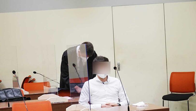 Der Angeklagte.