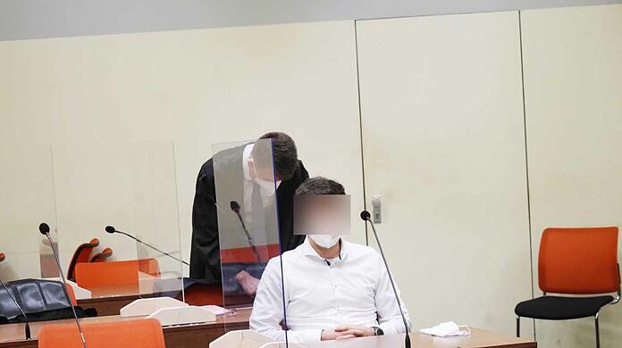 Der Angeklagte.