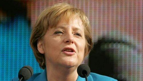 Merkel sieht die Konjunktur nicht gefährdet Merkel sieht die Konjunktur nicht gefährdet