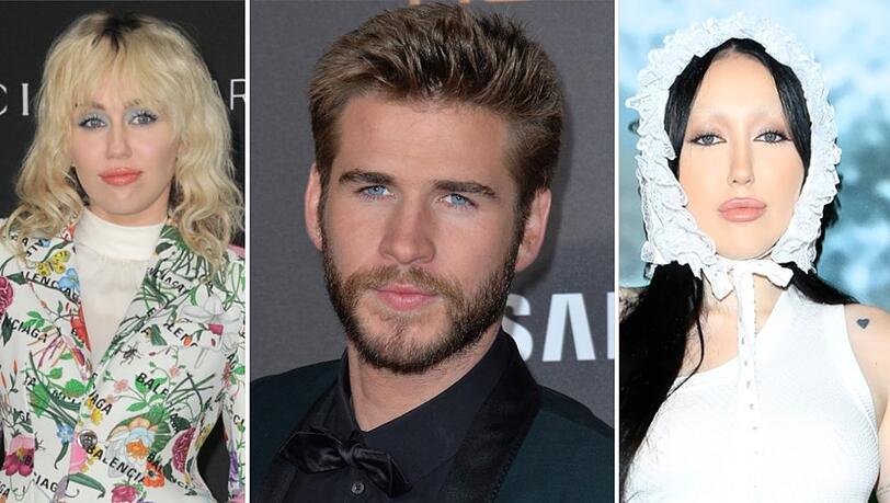 Miley Cyrus (l.) und Liam Hemsworth sind seit 2020 geschieden. Ihre Schwester Noah likte nun ein Bild von ihm.