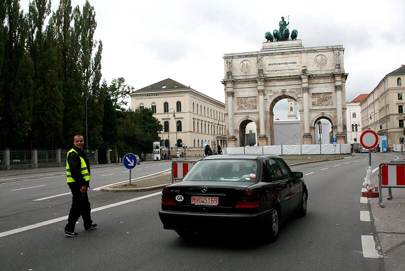 München bereitet sich für die große Feier zur Deutschen Einheit vor. Die Bilder